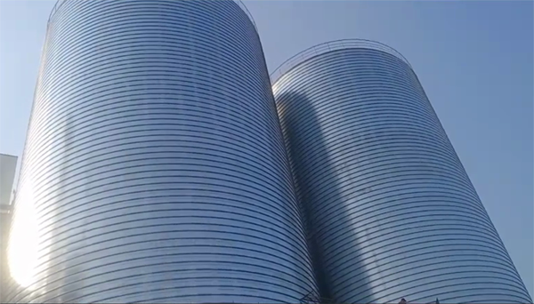 汶川2座混凝土高架卷板仓