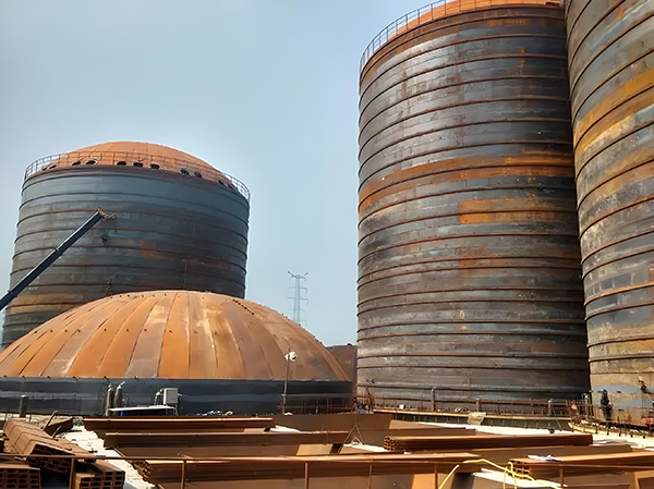 汶川焦粉钢板仓